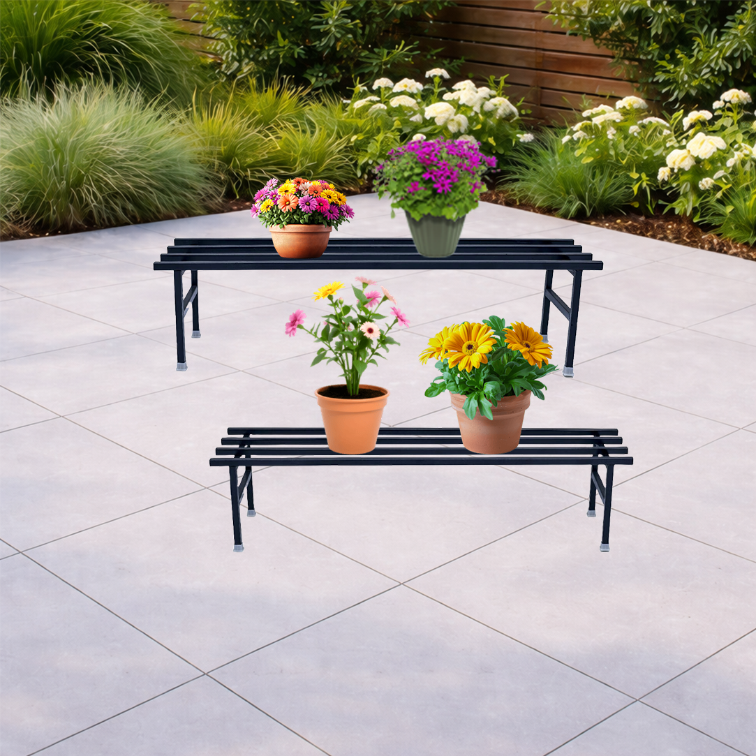 Everstand Heavy Duty Rectangle Plant Stand (Set of 2)